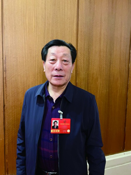 全国人大代表樊庆斌 本版摄影 记者 张效嘉 发自北京